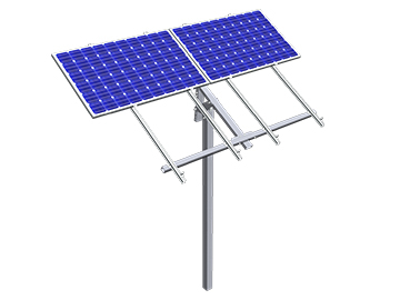 地面單立柱光伏支架系統(tǒng)